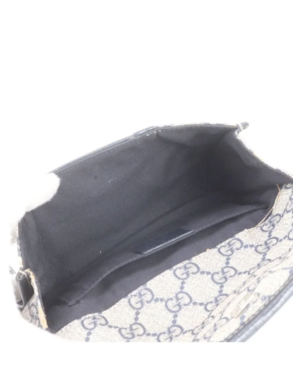 Gucci GG Supreme Sherry Line Leather 2-Way Belt Bag Crossbody Waist Pouch